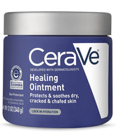 CeraVe Healing Ointment | Moisturizing Petrolatum Skin Protectant for Dry Skin with Hyaluronic Acid and Ceramides | Lanolin Free & Fragrance Free | 12 Ounce